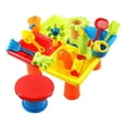 thumbnail image 4 of 25x mesa freática de arena juguetes mesas de actividades sensoriales con accesorios, niños, juego de juguetes de playa al aire libre para actividades, 4 of 10
