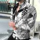 thumbnail image 1 of Camisas para hombre Camisas de moda para hombre Camisas hawaianas de manga larga Blusa de playa cubana Camisas de cuello vuelto Ropa de un solo pecho, 1 of 6