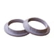 thumbnail image 2 of 2 anillos para pantallas de lámparas, fáciles de instalar, para portalámparas E27 o E26. blanco, 2 of 9
