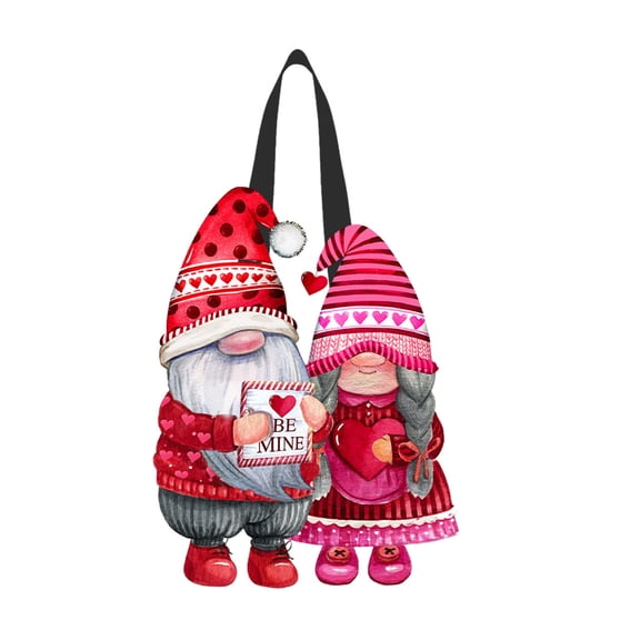 Briarwood Lane Valentines Gnome Wood Door Hanger