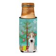 thumbnail image 3 of Carolines Treasures Christmas Tree and Wire Haired Fox Terrier Ultra Beverage Insulators for slim cans Slim Can, 3 of 3