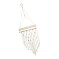 thumbnail image 2 of deevoka Boho Wall Decor Shelf Back to School Decor Storage Shelf Tassel Hand-woven Macrame Picture for Wedding Room Decoration, 2 of 9