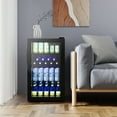 thumbnail image 2 of Goplus 120 Can Beverage Refrigerator Beer Wine Soda Drink Cooler Mini Fridge, 2 of 12