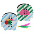 thumbnail image 1 of OUNONA 1Ensemble Pagaie de Badminton Durable Intérieur Extérieur Comprend Sac Portable, 1 of 8