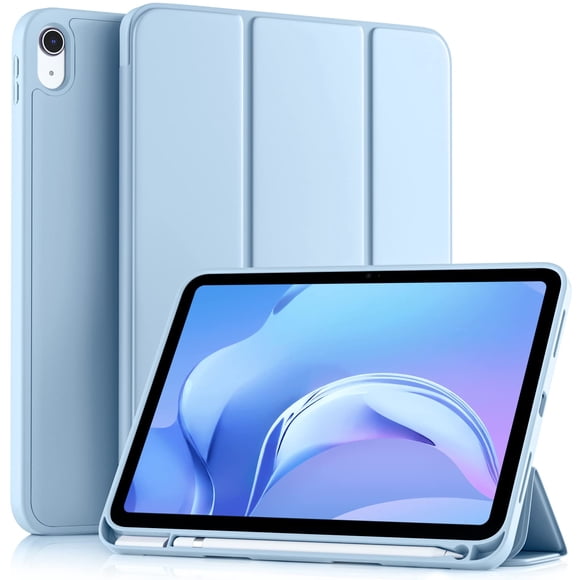 Funda Akkerds compatible con iPad 10ª generación de 10.9 pulgadas 2022, color azul cielo