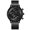 Black, variant on Fashion Simple Stainless Steel Band Watch Three Eyes Calendar Men'S Quartz Watch Business Sports Multi-Scene Use