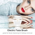 thumbnail image 2 of Cepillo facial eléctrico, cepillo de limpieza facial, dispositivo de lavado facial, limpiador facial de mano 2 en 1, herramienta de desmaquillaje, 2 of 9