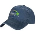 thumbnail image 2 of Maui Hawaiian Islands Hat Adjustable Cowboy Baseball Cap for Men Women Trucker Cap, 2 of 8