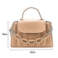 thumbnail image 2 of Bolso mensajero pequeño para dama, bolso de hombro para teléfono móvil para dama, bolso de mano liviano de cuero de moda., 2 of 5