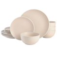 thumbnail image 1 of Tia Mowry 12 Piece Stoneware Dinnerware Set, Blush, 1 of 6
