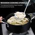 thumbnail image 3 of Long Handle Stainless Steel Wok Spatula Kitchen Slotted Turner Rice Spoon Ladle Cooking Tools Utensil Set, 3 of 8