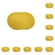 thumbnail image 1 of Inteprter Los PP y adornan la estera del lugar de la prenda impermeable de la tabla fijada para la estera del lugar de la de comedor para la de amarillo 10Conjunto, 1 of 6