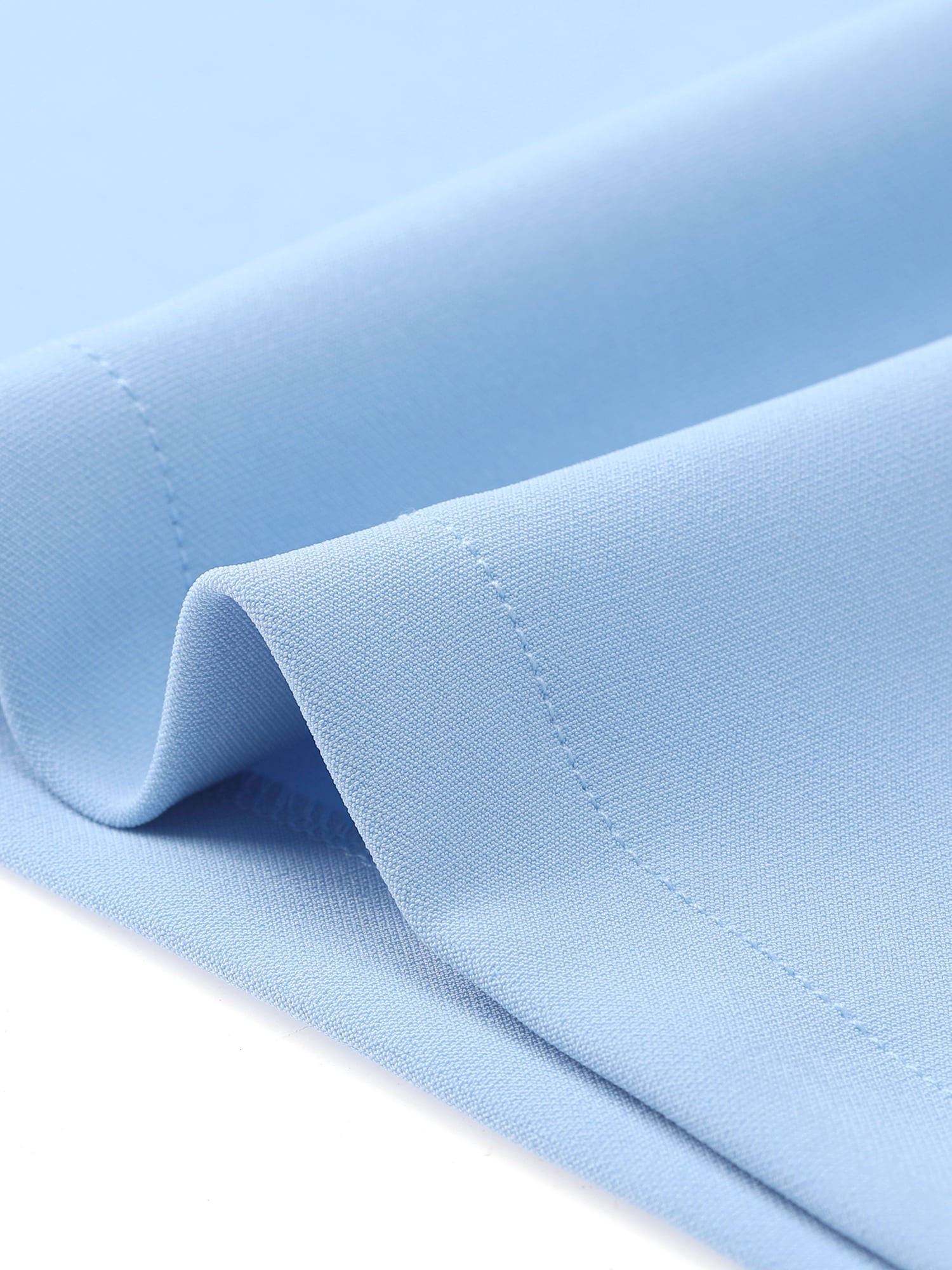DARING DIVA 2Pcs Women's Business Blazer Pencil Skirt Office Work Set M Light Blue