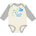thumbnail image 3 of Inktastic I Love My Meme Boys Long Sleeve Baby Bodysuit, 3 of 5