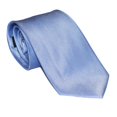 thumbnail image 1 of SummerTies Solid Necktie - Light Blue, Woven Silk, Standard Length, 1 of 4