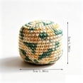 thumbnail image 3 of Crocheted Knitted Footbag Memorial Day Kick Toss Balls Handmade Outdoor Game for Adults Party Gift Sensory Toy for Coordination and Focus Lightweight Beanbag for Indoor Outdoor Play Handcrafted Gift, 3 of 7