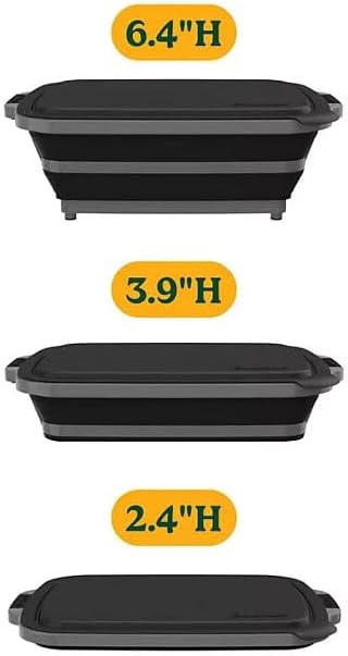 Cuisinart 4-in-1 Expandable Prep and Serve Tub cmt-1306 + bonus pack 5 bag clips