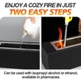thumbnail image 3 of Large Table Fire Pit Portable Table Fireplace for Indoor Outdoor Patio Party Events,Gift for Christmas, 3 of 7