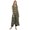 Dark Green, variant on Phagun Indo Western Printed Flared Kurti For Womens Sleeveless Indian Traditional Wear