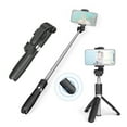 thumbnail image 1 of 27.5in 3-in-1 Selfie Stick Desktop Tripod Gimbal Stabilizer with 6-Section Telescoping Rod with Phone Clip & Detachable Remote Control Compatible with Android 4.3/ iOS 5.1 System, 1 of 9