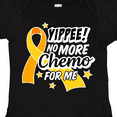 thumbnail image 4 of Inktastic Chilhood Cancer Awareness Yippee No More Chemo for Me Boys or Girls Baby Bodysuit, 4 of 5