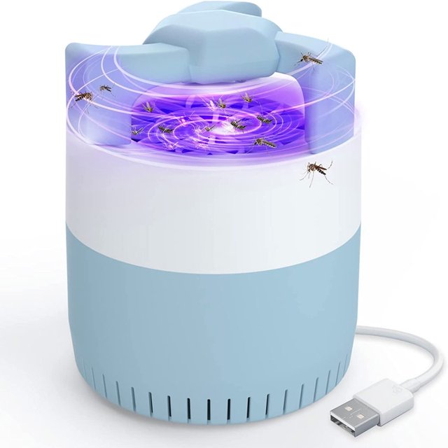 BEMS-pcs Lámpara antimosquitos, Mosca eléctrica interior para matar mosquitos