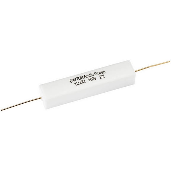 Dayton Audio DNR-12.5 12.5 Ohm 10W Precision Audio Grade Resistor