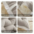 thumbnail image 3 of InsCrazy Headboard Pillow for Bed, Full Size Bedside Cushion for Bedroom, Soft Seat Cushion for Bed Chair Seat Sofa and Couch 48inches, 3 of 7
