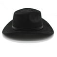 thumbnail image 4 of Cowboy Hat for Women Men Felt Wide Brim Cowgirl Hat Western Suede Hats for Cowboys and Cowgirls with Belt Buckle, 4 of 6