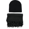thumbnail image 1 of Club Room Mens Hat Scarf, Black, One Size, 1 of 1