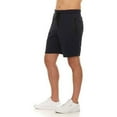 thumbnail image 6 of PURE CHAMP Mens 3 Pk French Terry Cotton Casual Gym Shorts for Men Athletic Workout Training Sweat Shorts with Zipper Pocket, 6 of 7