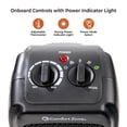 thumbnail image 5 of Calefactor Ceramico Comfort Zone CZ442E Portatil 1500W Termostato Ajustable y Proteccion de Seguridad, 5 of 5