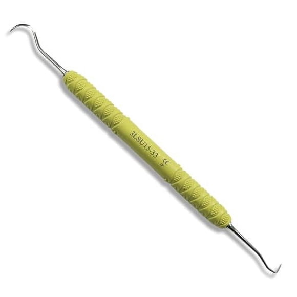 Osung Dental, Dental Sickle Scaler, Dental Scaler Universal with Plastic Handle plaque remover for teeth hard plaque remover teeth scraper for plaque [U15-33]