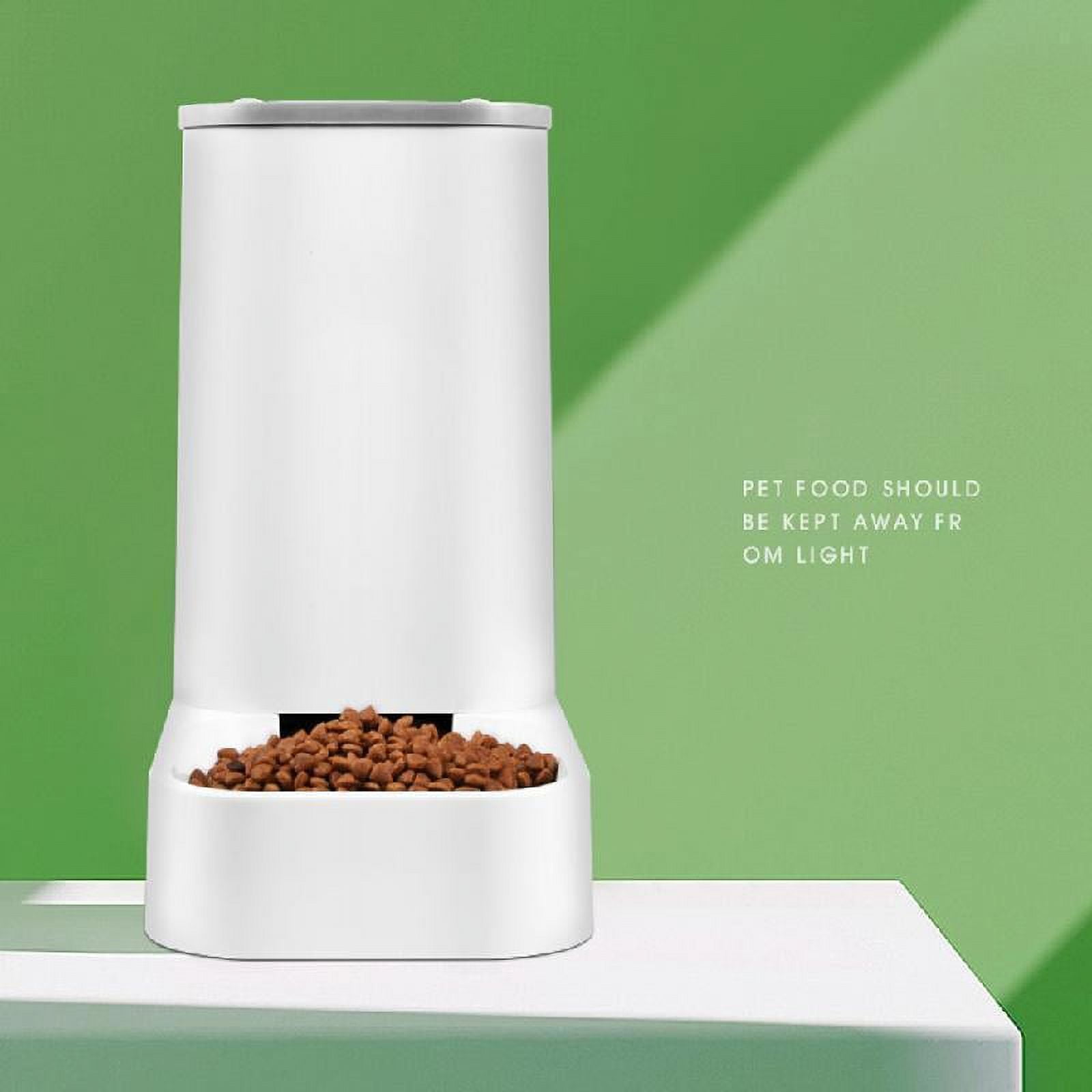 MANNYA Automatic for Cat Feeder Kibble Dispenser Large Capacity for Small Medium Large Dog Pets Puppy Kitten Easy to Use