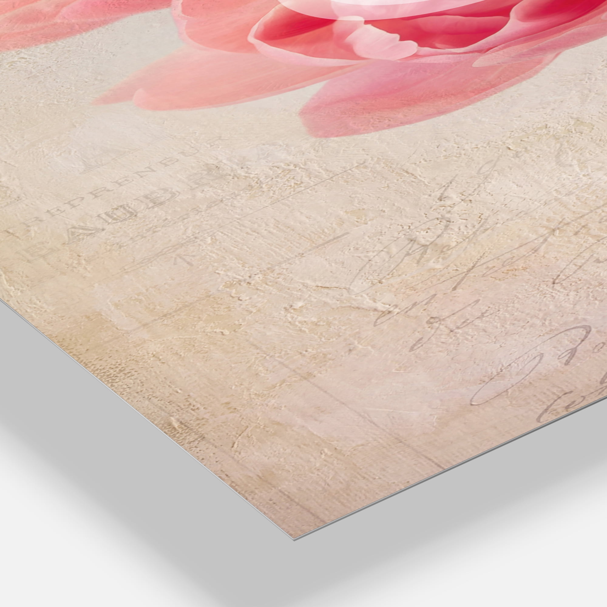 Designart 'Bunch of Colorful Peony Flowers' Floral wall clock