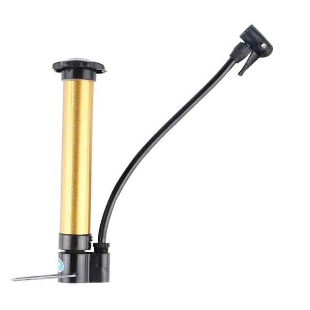 SHISUYAN Bike Air Supply Pump High Pressure Inflation Mini Frame to Floor Pump for Bike (Golden)