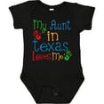 thumbnail image 3 of Inktastic My Aunt in Texas Loves Me Boys or Girls Baby Bodysuit, 3 of 5