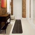 thumbnail image 6 of Noble Flower Pattern Hallway Runner Rug 2'X6' Non-Slip Washable Carpet Runner Kitchen Entryway Laundry Bedroom, 6 of 7