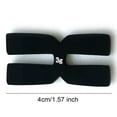 thumbnail image 2 of BLEEUS 6Pcs 3g Tennis Racket Weight Balance Strips H-shaped Tennis Racquet Tapes(black) Sporting Supplies (Black), 2 of 9
