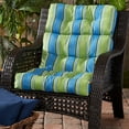 thumbnail image 3 of Greendale Home Fashions Cayman Stripe 44 x 22 in. Outdoor High Back Chair Cushion, 3 of 9