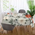 thumbnail image 5 of Yayeee Tablecloths for Rectangular Tables 60 x 120 inch Party Table Cover, Red and White Floral Pattern, 5 of 6