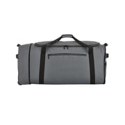 Protégé Navigation 36-Inch Jumbo Tri-Fold Collapsible Rolling Locker Duffel Bag, Gray