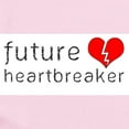 thumbnail image 2 of CafePress - Future Heartbreaker Infant Bodysuit - Baby Light Bodysuit, Size Newborn - 24 Months, 2 of 4