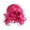 Hot Pink, variant on LLDYYDS Dog Cat Cosplay Wig Long Curly Hair Pet Wigs for Halloween Christmas Accessories One Size