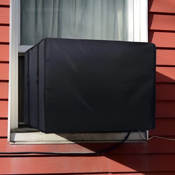 MISSMILE Air Conditioner Covers for Window Units Outdoor,Weatherproof Heavy Duty Air Conditioner Cover,Durable AC Winter Cover for Exact AC Unit Perfectly - 20.86