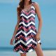 thumbnail image 2 of MKLEKYY Trajes De Baño Womens Summer Dresses 2024 Loose V Neck Sleeveless Swimsuit Coverup With Pockets, 2 of 4