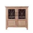 thumbnail image 1 of Double Door Wood and Metal Cabinet, 1 of 8