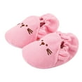 thumbnail image 4 of Meresysid Toddler Kids Infant Newborn Summer New Baby Cute Knitted Wool Shoes Non-slip Baby Walking Shoes Pink, 4 of 8