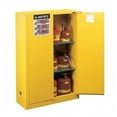 thumbnail image 7 of Justrite Flammable Safety Cabinet,60 Gal.,Yellow  896080, 7 of 7