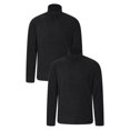 thumbnail image 1 of Mountain Warehouse - Forro Polar Camber para Hombre - Pack de 2 (Negro), 1 of 3